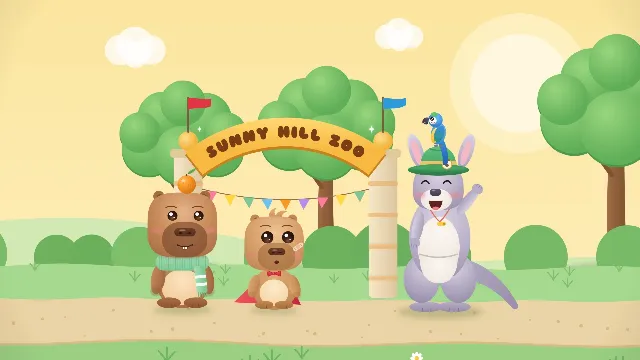 Scene from Toffee & Zip: Zip at the Zoo